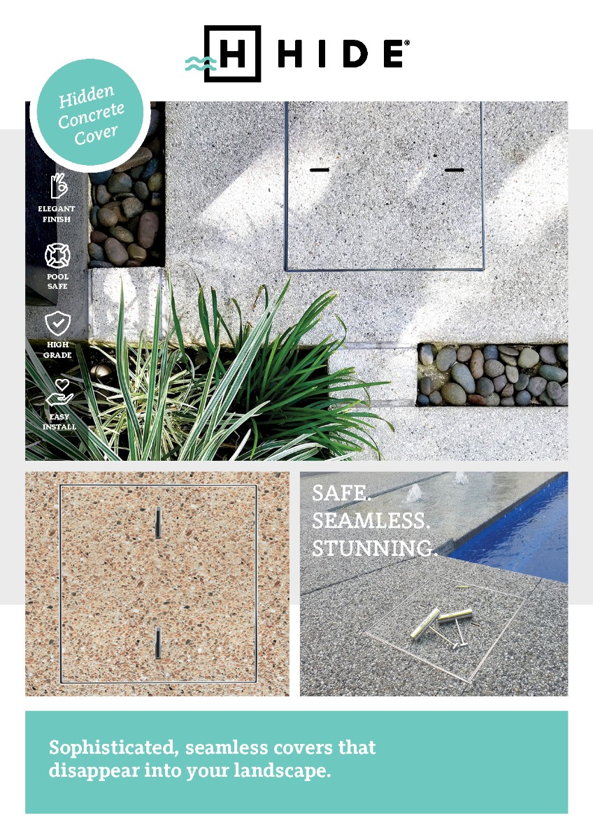 hIDE POLISHED CONCRETE SKIMMER LID KIT 40MM - Image 5
