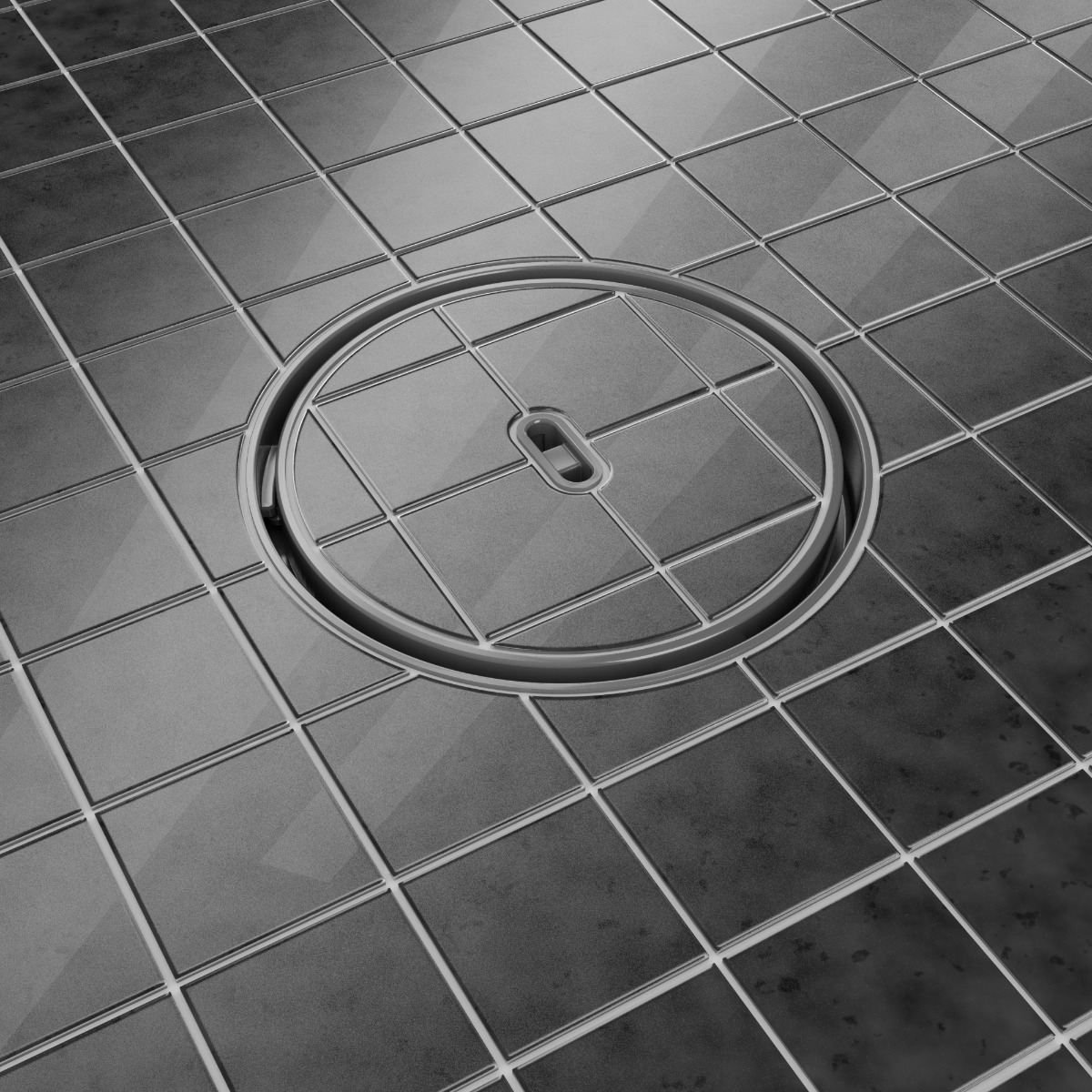 AQUEA Main Drain - Retro-fit Lid Kit Grey - Image 3